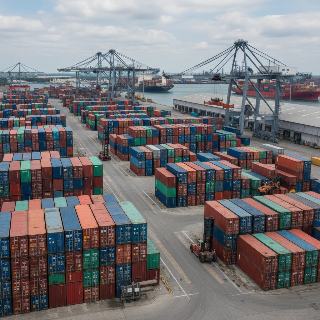 фото Морские контейнеры как элемент складской логистики: преимущества и ограничения