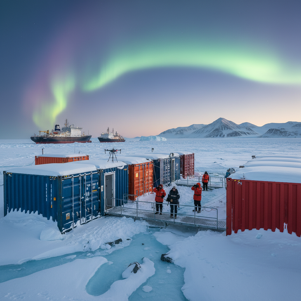 фото Морские контейнеры в экспедициях: опыт полярников и исследователей