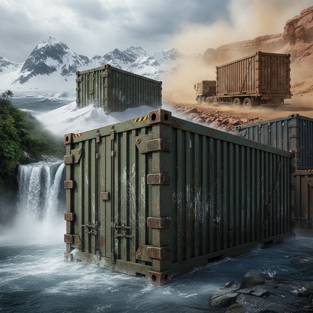 фото Контейнеры повышенной прочности: для экстремальных условий эксплуатации