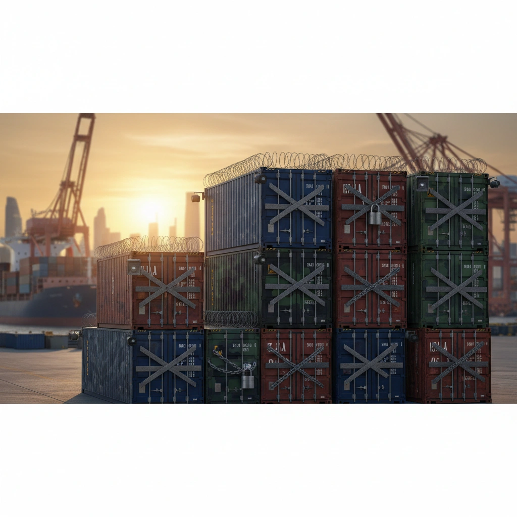 фото Системы антивандальной защиты морских контейнеров