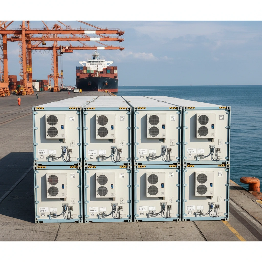 фото Морские контейнеры для перевозки фармацевтической продукции