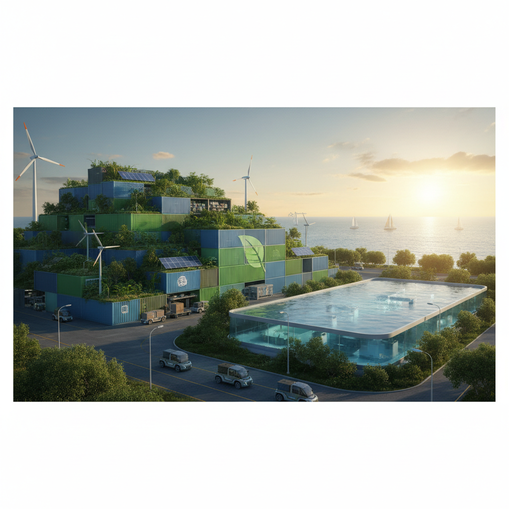 Морские контейнеры и устойчивое развитие: зелёные инициативы | статья от МОРКОНТПРОМ