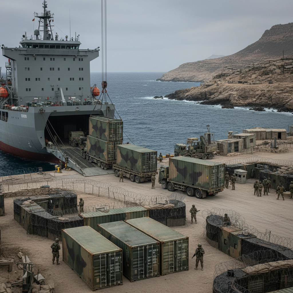 Морские контейнеры в военной логистике: особенности применения | статья от МОРКОНТПРОМ