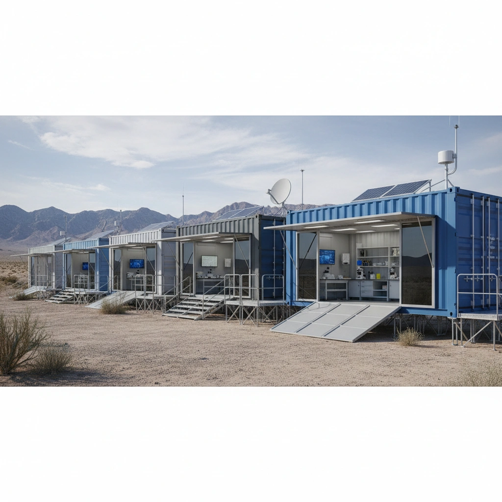 Морские контейнеры для мобильных лабораторий: примеры реализации | статья от МОРКОНТПРОМ