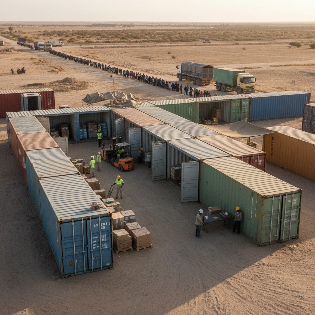 Морские контейнеры в гуманитарных проектах: логистика помощи | статья от МОРКОНТПРОМ